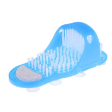 Foot Scrubber for Shower with Suction Cups, Exfoliating Brush for Callus and Dry Skin Removal