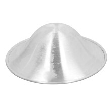 S925 Sterling Silver Nursing Cups Ergonomic Nipple Covers for Breastfeeding Moms