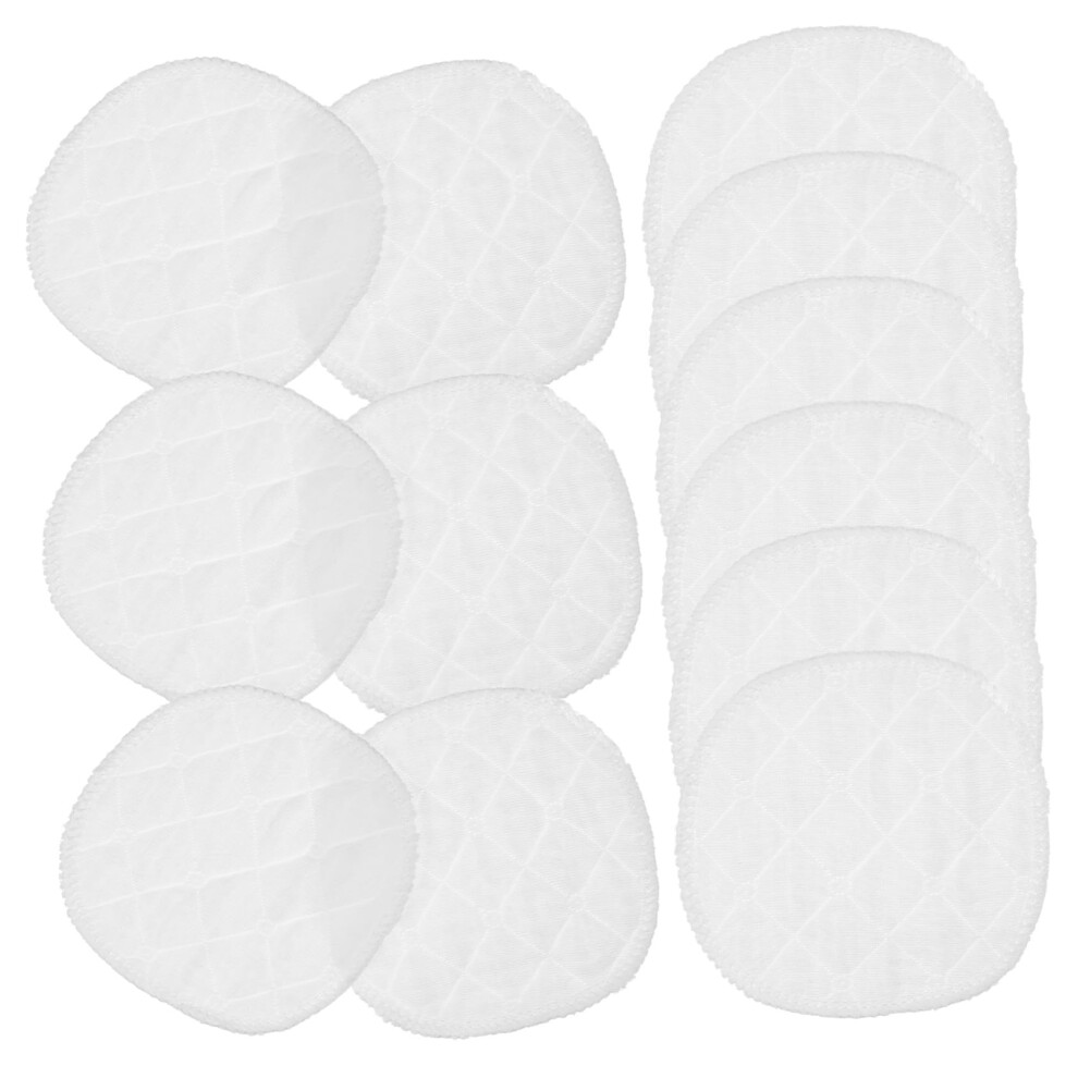 12pcs Reusable Leakproof Breastfeeding Pads with Soft Cotton Comfort for Moms