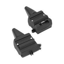 12 Pin Flat Trailer Towing Plug Set 12V Power Connection Accessories