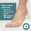 Hammer Toe Corrector with Triple Loop Gel Toe Separator for Gentle Realignment, 4 Pack White 2