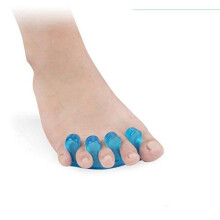 Toe Separator Gel Toe Spacer for Bunions and Overlapping Toes, Reusable Silicone Gel Alignment Support