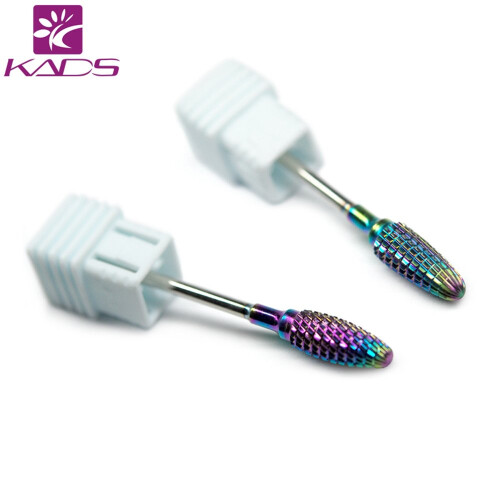 Nail Drill Bit 3/32' Tungsten Carbide Diagonal Grain for Precise Nail Reshaping and Cuticle Removal 1