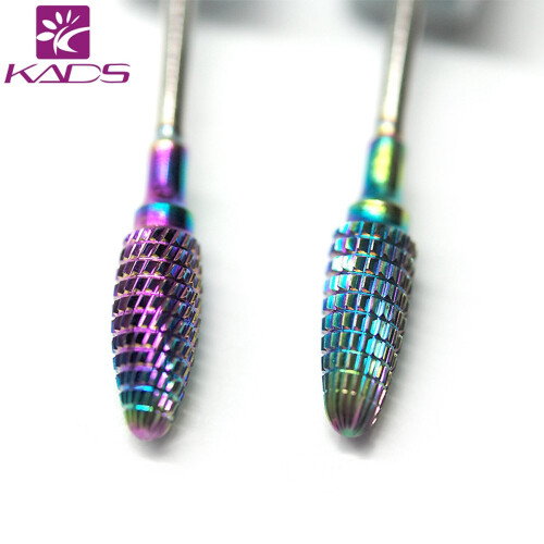 Nail Drill Bit 3/32' Tungsten Carbide Diagonal Grain for Precise Nail Reshaping and Cuticle Removal 2