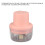 Rechargeable 100ml Mini Electric Garlic Chopper USB Portable Food Processor 3