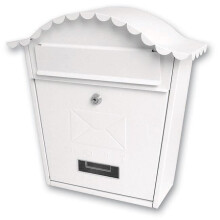Sterling Classic Post Box White