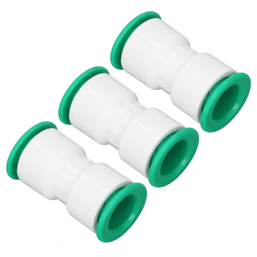 10Pcs 25Mm Ppr Tube Quick Connectors For Water Systems, Cold Water Use 8441390300431