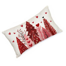 Housse de coussin à motif de cœur pour la saint-valentin, cadeau