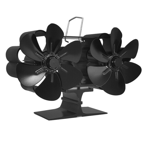 Ventilatore per stufa a legna alimentato a calore 2