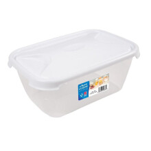 Wham Cuisine Rectangular Food Storage Box White Lid 3.6L