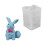 Easter Hare Eggs Silicone Mold for Epoxy Resin Candle Soap-Bow 1