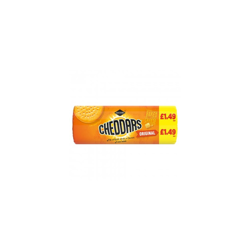 Mcvities Cheddars 150G (Pack Of 12)