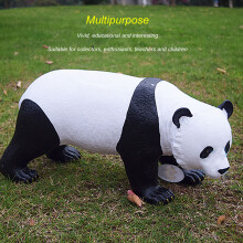 Simulation Panda Sculpture with Sound