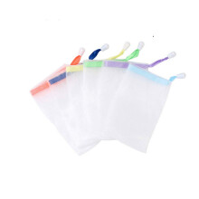 6pcs Double Layer Mesh Soap Saver Bag for Rich Foam and Gentle Exfoliation