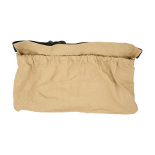 Foldable Reusable Oxford Fruit Pouch Waist Mount Khaki for Foraging Washable