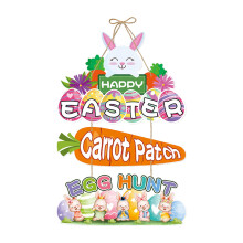 Multiple Part Spring Season Door Art Easter Party Supplies-C