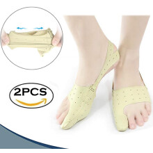 Adjustable Bunion Corrector and Toe Separator for Hallux Valgus with Slim Cushioning Fit M