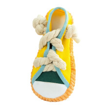 Quietschendes Schuh-Kauspielzeug für Hunde-Gelb