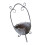 Durable Wrought Iron Flower Pot Container-Small iron color 1