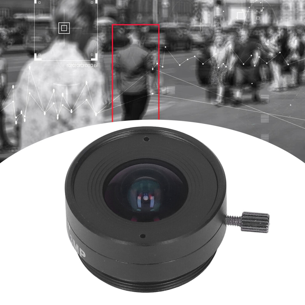 Aluminum Alloy 2.1Mm 3Mp Cs Mount Wide Angle Cctv Lens For Security Cameras 3441390302355