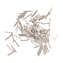 100 Pcs Stainless Steel Single Barrel Crimp Sleeves Kit for Fishing 1.4mm