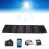 Compact Waterproof 15W Foldable Solar Cell Charger with USB for Electronics 1