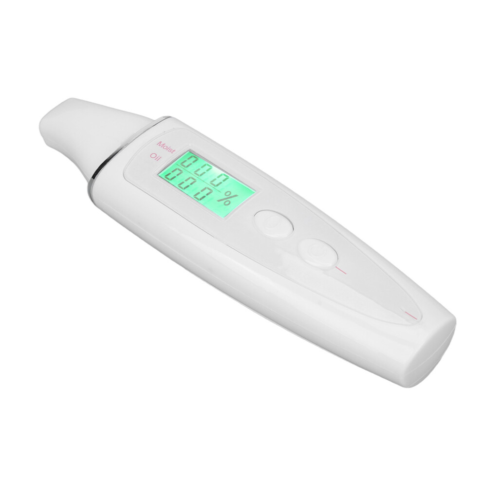 Portable Digital Facial Skin Tester Pen for Home Beauty, White