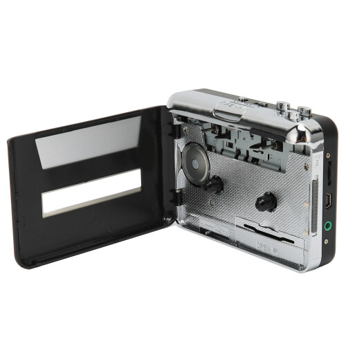 Portable MP3 Cassette Player Converter, Auto Reverse, USB Output