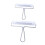 2pcs Rubber Brayer Roller for Printmaking and Stamping with Even Ink Coverage, 10cm and 15cm 1