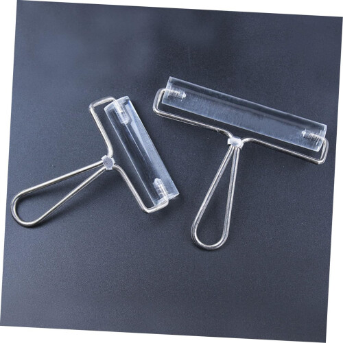 2pcs Rubber Brayer Roller for Printmaking and Stamping with Even Ink Coverage, 10cm and 15cm 2