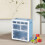 Desk Drawer Organizer, 7 Lattice Stackable Plastic Storage Box with Adjustable Compartments for Crafts and Toys 3