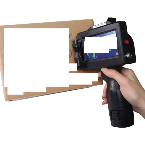 Handheld Thermal Inkjet Printer 25.4mm Resolution Batch and Expiry Date Coding 2 Black Ink 2