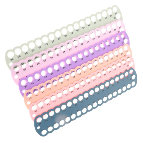 Embroidery Thread Organizer Set with Compact Multihole Design for Cross Stitch Floss Storage