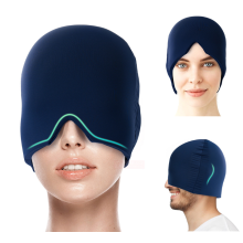 Hat Tension Headache and Migraine Relief Cap - Ice and Heat Therapy Hat