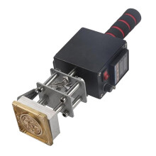 500W Handheld Hot Stamping Machine with Fast Dual Heating and Precise Temperature Control for Leather and Wood