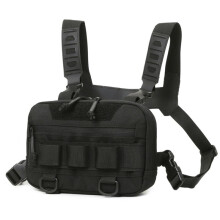 Outdoor Chest Bag Backpack Front Rig Pouch Outdoor Camping Cycling Hiking Hunting Climbing Fishing Lure Fanny Pack A