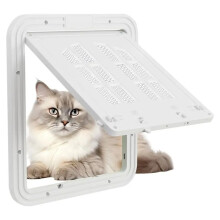 Pet Door Lockable Inside Door Flap Cat Window Door Cat Screens Barrier Sliding Door Window Screens Doggy Door Insert A