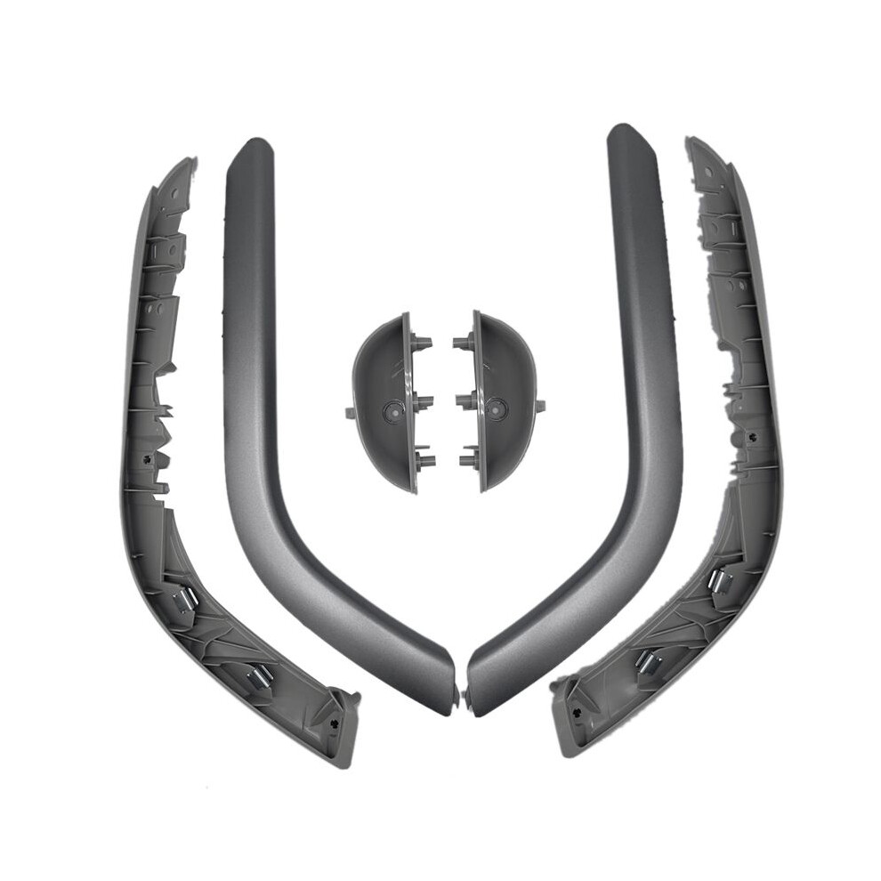 6Pcs Front Door Handle Trim Cover+Brackets Strip+Inner Door Bowl 9345Aa 9345Ag For 408 1.6I 2.0I Armrest Decor 4711184635730