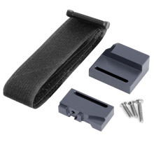 RC Auto Upgrade Onderdelen Batterijhouder Aluminiumlegering voor 1/10 voor F-150aptor R 4X4 RC Auto Titanium