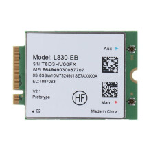 L830-EB 4G Module for  X280 X380 S1 P52s T580 T480 L580 Multifunction Built-in 4G Single Module