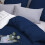 Imperial Rooms (Navy Blue, Single) Plain Duvet Cover Single Double King Bed Set Quilt 3