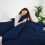 Imperial Rooms (Navy Blue, Single) Plain Duvet Cover Single Double King Bed Set Quilt 5