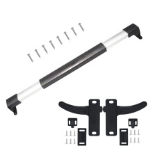 RV Yacht Screen Door Handle Adjustable Telescopic Rod with Left + Right Handle for Auto RV Yacht Van