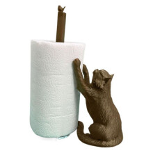 Cat Paper Towel Holder,Countertop Paper Towel Holder,Cat Paper Organizer,Cat Paper Towel Stand for Kitchen Decoration C