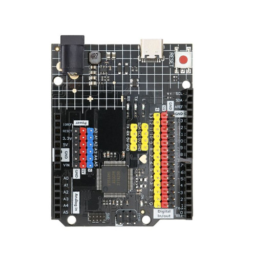 Placa de Desarrollo R4 Minima Módulo USB TYPE-C Compatible con Controlador de Aprendizaje de Programación para