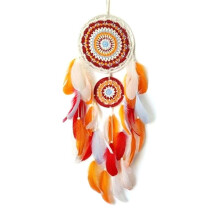 Dromenvangers Kleurrijke Veren Dromenvanger voor Slaapkamer Handgemaakte Dromenvanger voor Muurhangende Decorgeschenken