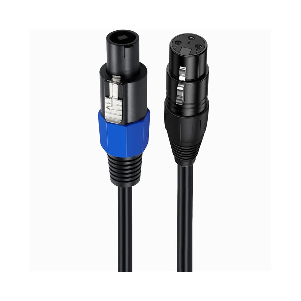 Speakon Male To Xlr Female Speakon Male To Xlr Female Audio Extension Cable - Pro Dj Pa Gig Stage Microphone 6032575312312