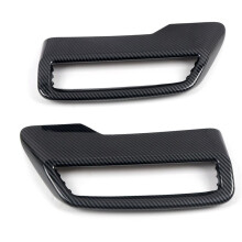 Para  3008 4008 5008 2017-2021 ABS Fibra de Carbono Silenciador de Cauda de Carro Tubo de Escape Tampa de SaíDa AcessóRio de Tubo de Cauda de