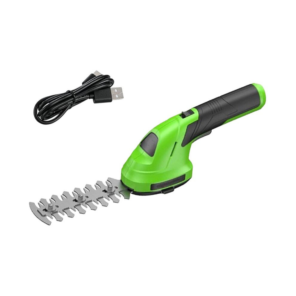 Hedge Trimmer Cordless Electric Usb-C Rechargeable Grass And Shrub Shear, One-Hand Bush Trimmer For Yard 4713543521661