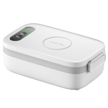 40W Cordless Hot Lunch Box Rechargeable Insulated Lunch Box Outdoor Fast Food Heater Home / Office Hot Meal Bento Meal